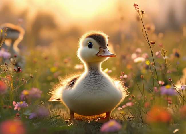 丑小鸭故事带拼音（丑小鸭故事带拼音文字）