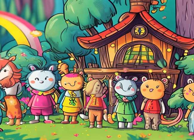 儿童故事书封面设计手绘儿童 故事书的封面设计