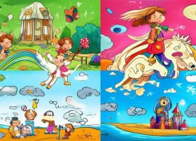 幼儿看图讲故事、幼儿看图讲故事4幅图