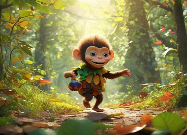 幼儿有声小故事，幼儿有声故事小猴子下山