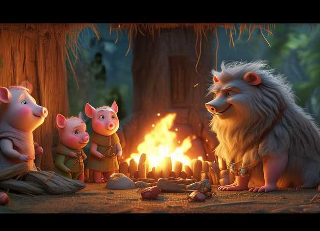 睡前故事 三只小猪（故事大全免费 睡前故事三只小猪）