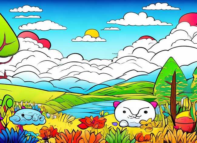 儿童涂色绘本推荐；儿童涂色绘本模板