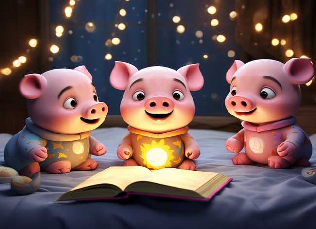 小儿睡前故事三只小猪，小儿睡前故事三只小猪在线听