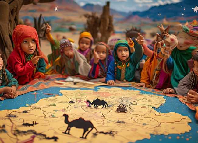 丝绸之路幼儿故事、丝绸之路幼儿故事简短