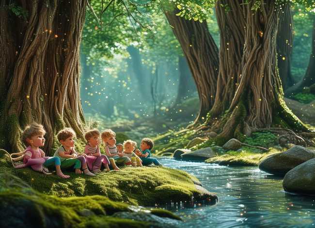 森林里的故事儿童 森林里的幼儿故事