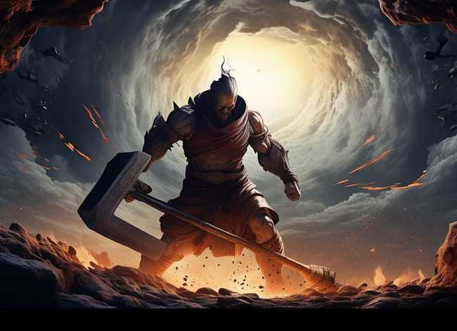 盘古开天地的故事视频带字，盘古开天地的故事视频带字幕