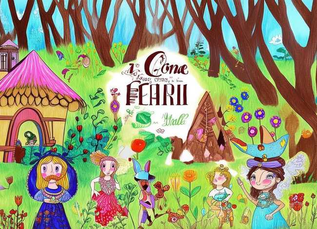 童话故事英语手抄报（童话主题的英语手抄报）