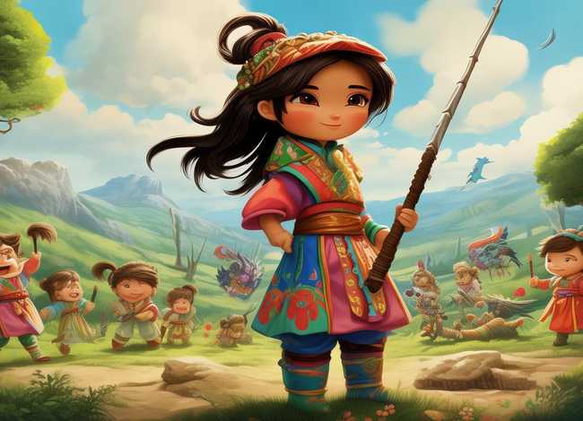 儿童故事木兰从军配乐纯音、儿童版木兰从军音乐