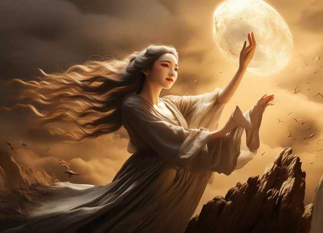 儿童故事女娲补天英语版 - 女娲补天神话故事英语版