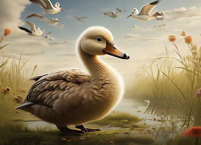 丑小鸭简单的故事（丑小鸭简单的故事50字）