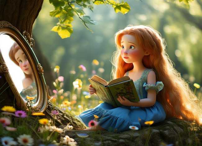 4岁儿童故事书白雪公主 - 幼儿经典故事-白雪公主书籍