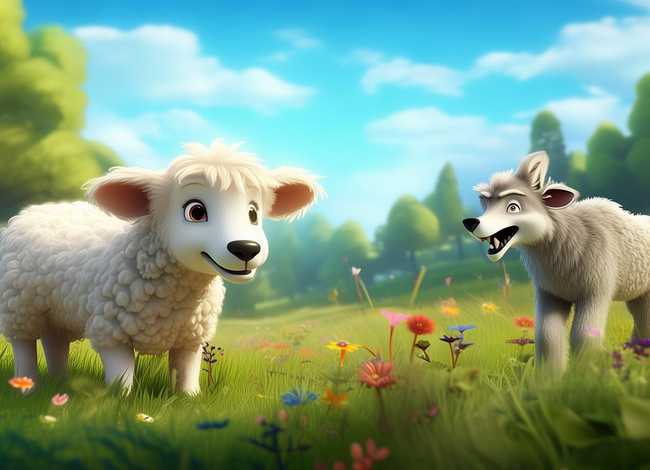 儿童故事狼和小羊、幼儿故事狼和小羊视频