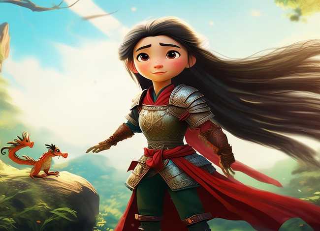 儿童故事花木兰的故事、少儿花木兰的故事