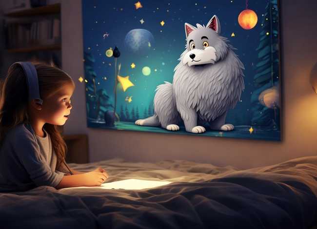 2岁儿童的睡前故事大灰狼 - 宝宝睡前故事4~6岁大灰狼的故事