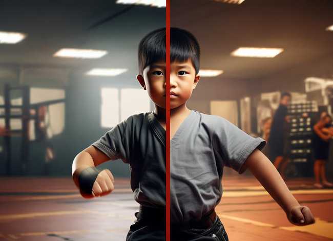 儿童学散打的好处和坏处 儿童学散打的好处和坏处图片