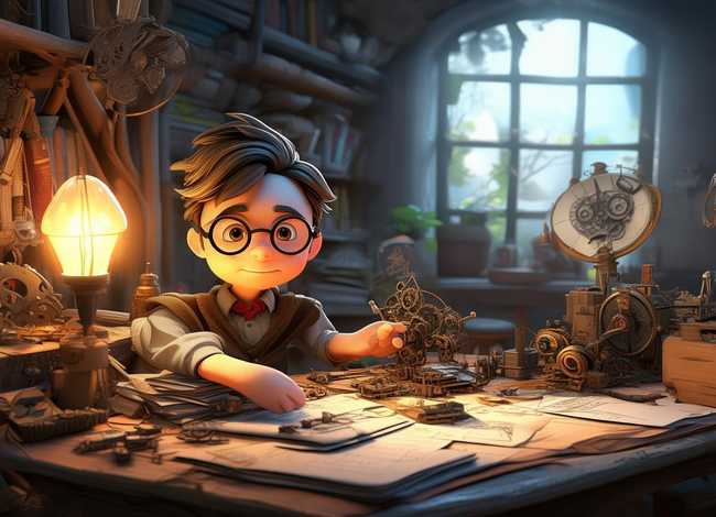 发明家的故事绘本 - 发明家的故事绘本图片