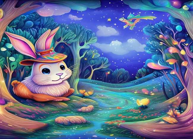 童话故事儿童画简笔画 - 童话故事简笔画