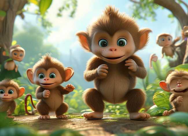 猴子的幼儿故事、猴子的幼儿故事大全