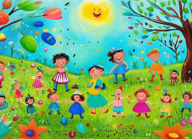 儿童经典绘画作品，儿童经典绘画作品图片