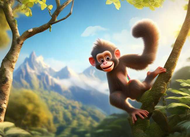 小猴上山故事 小猴子上山的故事怎么讲