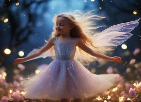 《仙女》故事儿童，少儿故事仙女