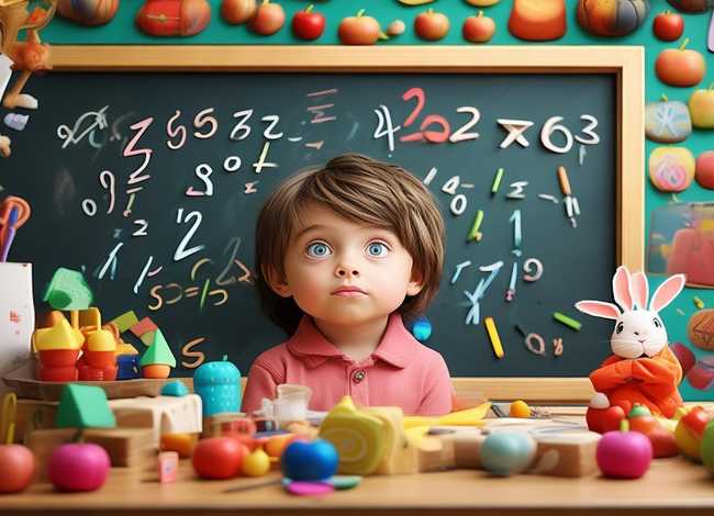 趣味数学故事儿童画；数学趣味故事图画