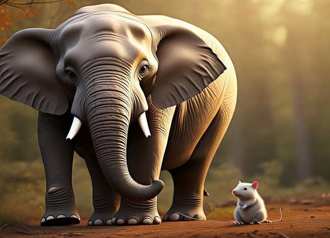 大象和老鼠的故事 大象和老鼠的故事启发 大象和老鼠的故事 大象和老鼠的故事启发