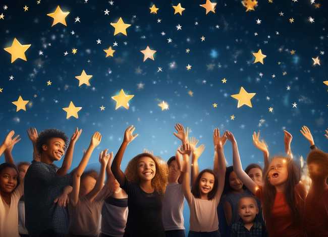 关爱孤独症儿童点亮星星的世界；关爱孤独症儿童的宣传语