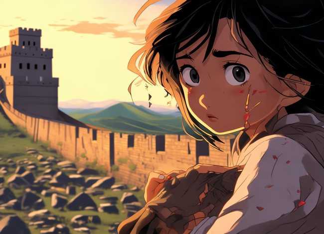 孟姜女哭长城的故事儿童（孟姜女哭长城的故事视频动画）