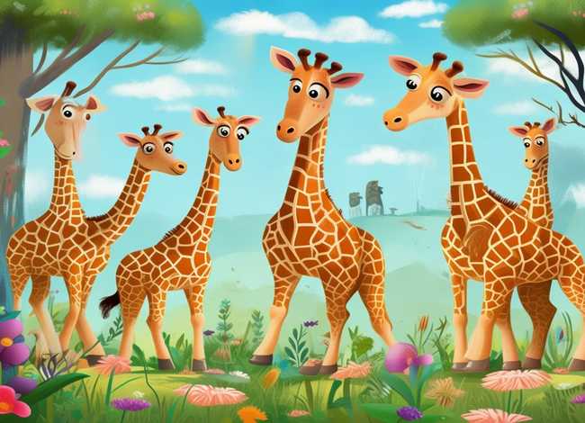 关于长颈鹿的幼儿故事，关于长颈鹿的幼儿故事大全