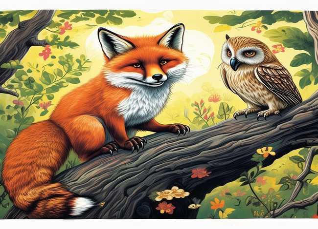 英语寓言故事连环画（英语寓言故事连环画4幅图片）