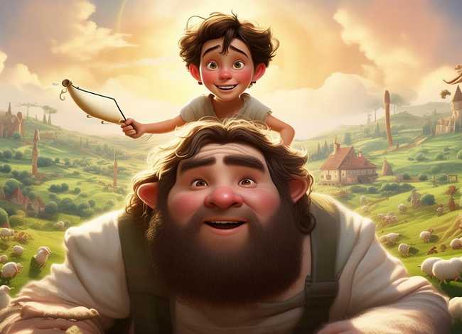 大卫故事儿童版；大卫故事语音版