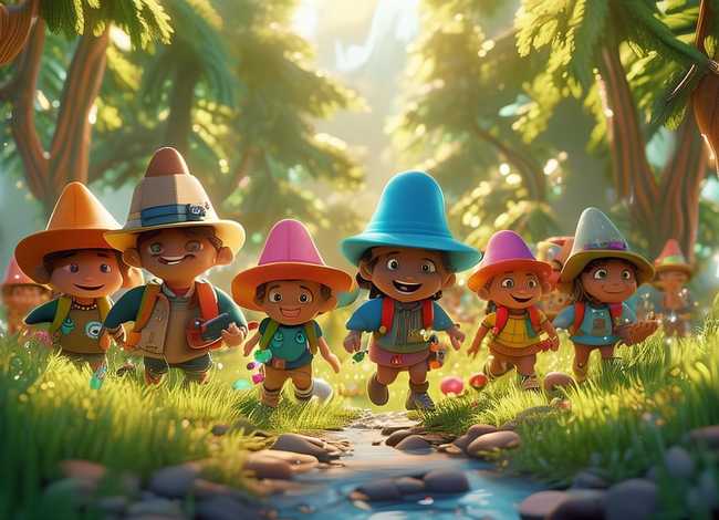 儿童探险故事 - 探险幼儿故事