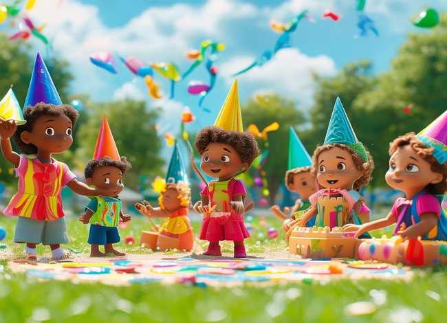 欢庆六一儿童画、欢庆六一儿童画怎么画