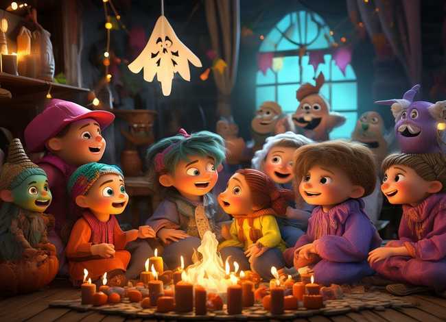 万圣节的幼儿故事，万圣节的幼儿故事视频