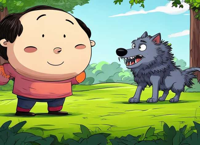 东郭先生绘本故事大全 幼儿东郭先生和狼绘本故事图片