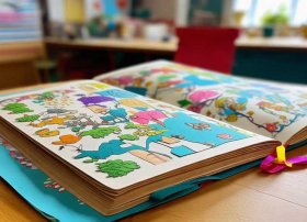 故事书幼儿园小制作，幼儿园故事小书制作图片
