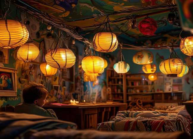 儿童故事大全一亮一暗的灯、幼儿故事一亮一暗的灯