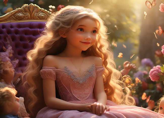 儿童故事小公主学说甜甜话 关于小公主的故事甜甜的