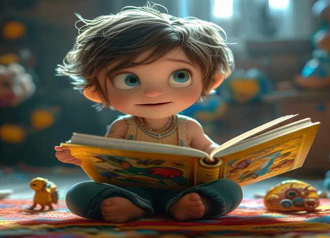 讲故事说谎的孩子（讲故事说谎话的孩子）