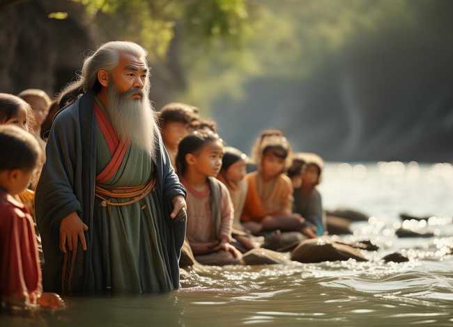 儿童故事孔子观水（孔子观水的故事）