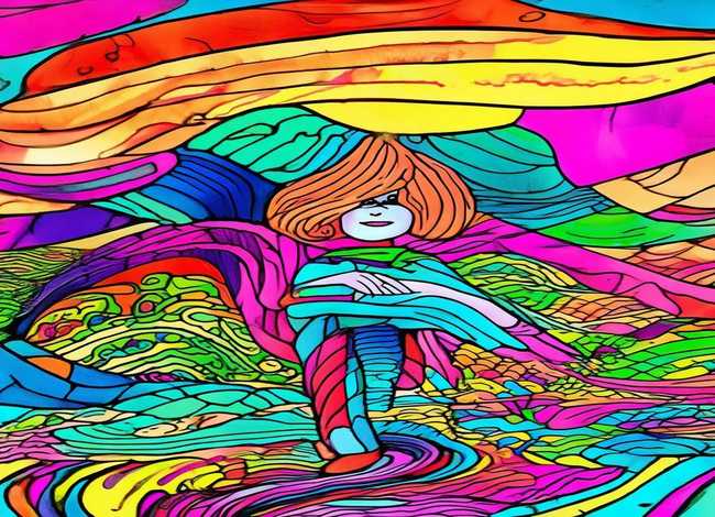 线描画儿童画儿童线描；线描儿童画创意