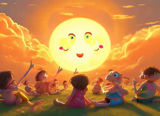 关于太阳的儿童故事 关于太阳的幼儿故事