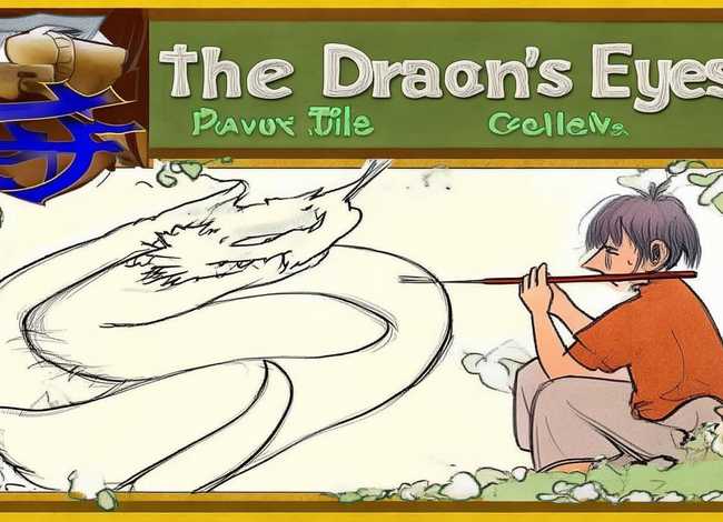 画龙点睛成语故事手抄报；画龙点睛成语故事手抄报6年级