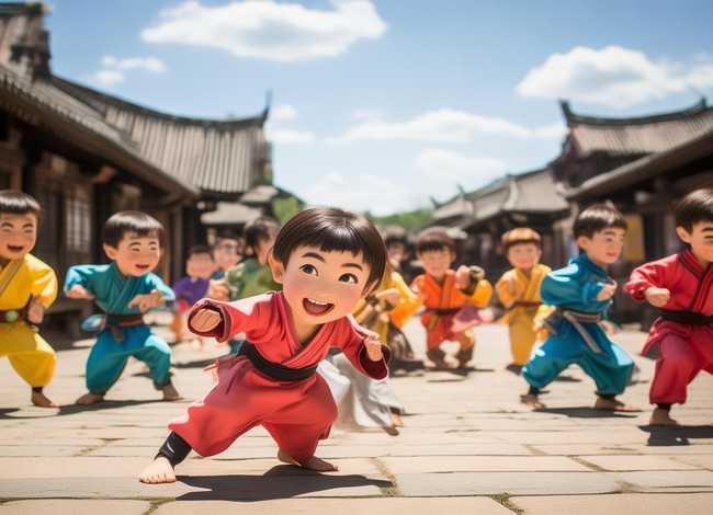 散打儿童动画；散打儿童动画图片