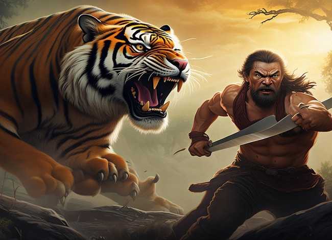 中国经典故事绘本；中国经典故事绘本武松打虎