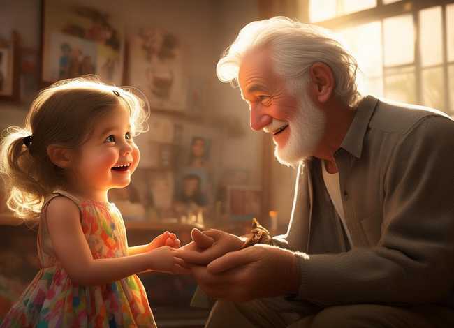 爷爷关爱孙女故事 - 爷爷关爱孙女故事分享