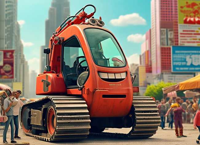 挖掘机找工作的故事；挖掘机找工作的故事视频