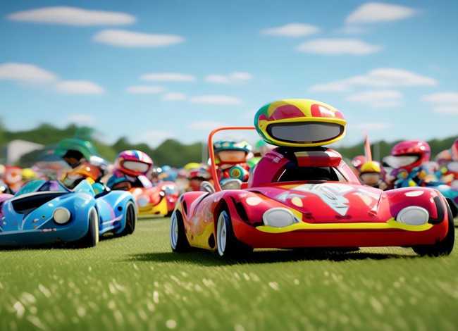 儿童赛车视频 儿童赛车图