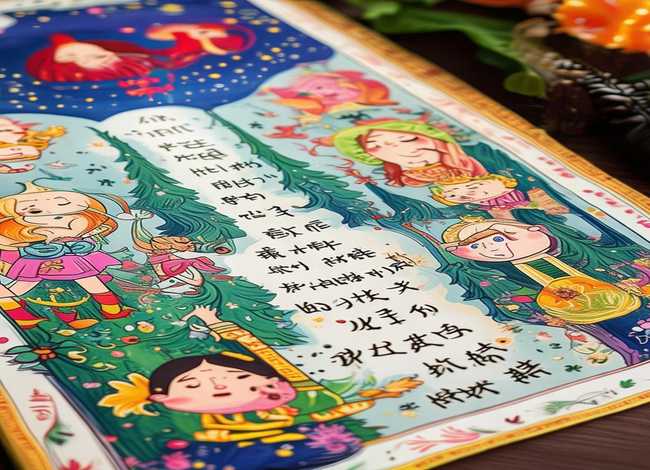 童话故事主题手抄报、童话故事主题手抄报英语